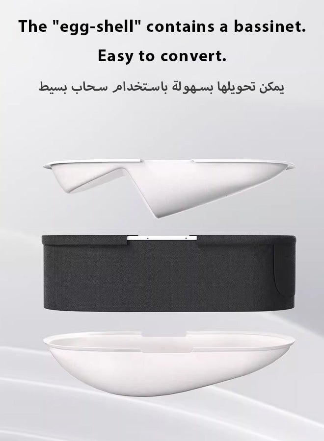 كيديليو عربة أطفال قابلة للتحويل 3 في 1 مع وضع سرير الأطفال - Image 3